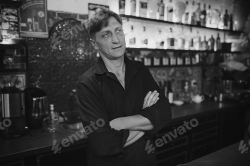 Preview: Barman at work in the pub