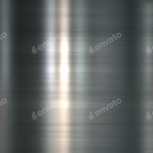 Preview: Brushed metal plate