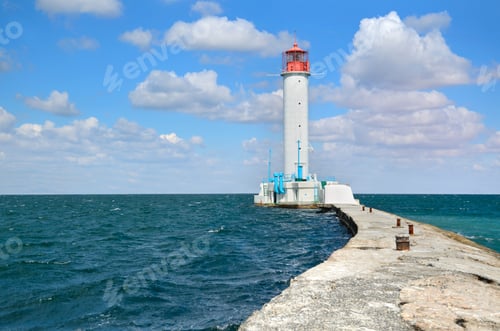 Preview: White lighthouse