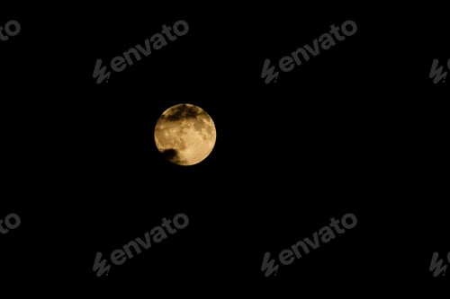 Preview: full moon, moon yellow
