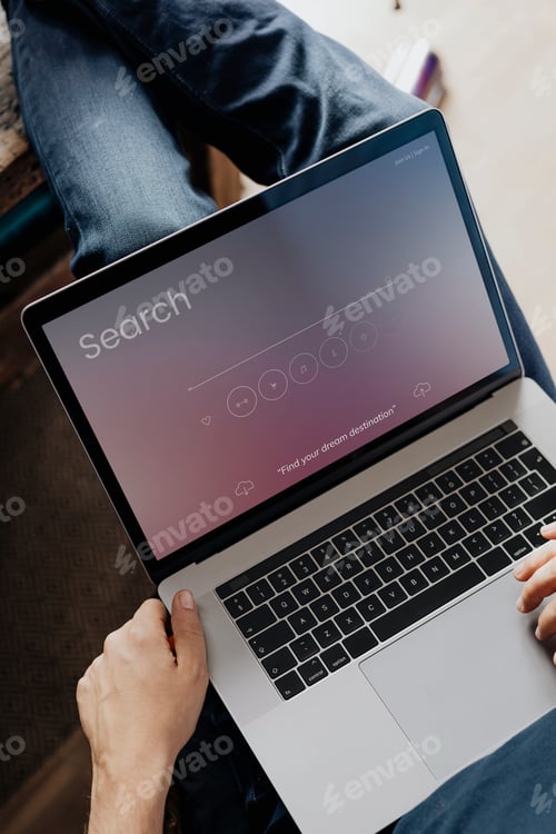 Preview: Notebook screen mockup