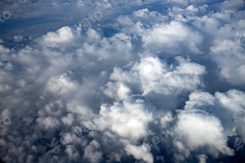 Preview: Clouds viewed from airplane