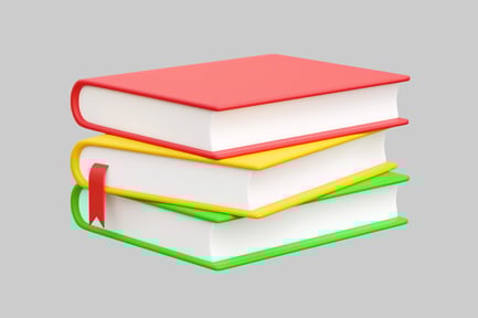 Preview: Stack Of Colorful Books