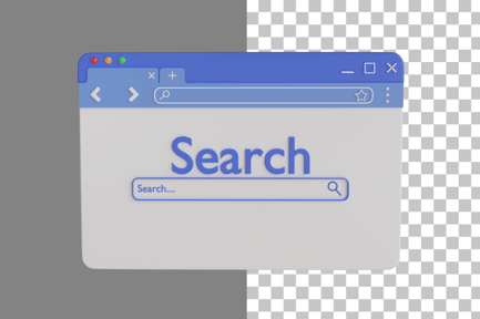 Preview: Browser Search 3D Icon