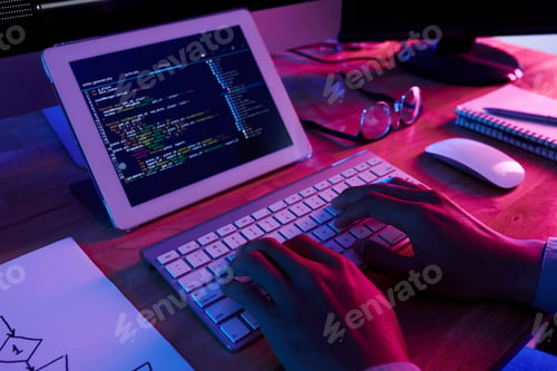 Preview: Talented Programmer Working Late