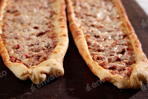 Preview: Meat and cheese pita. Konya, Turkey