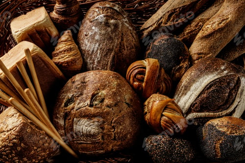 Preview: A beautiful display of artisan breads and a variety of freshly baked goods for everyone to enjoy