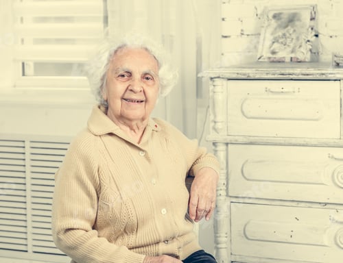 Preview: elderly woman portrait