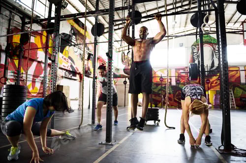 Preview: Crossfit group at the gym