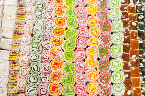 Preview: Assorted traditional turkish delight