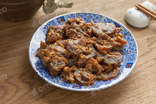 Preview: Dish with Narazuke pickles