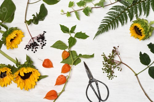 Preview: Rustic floral arrangement