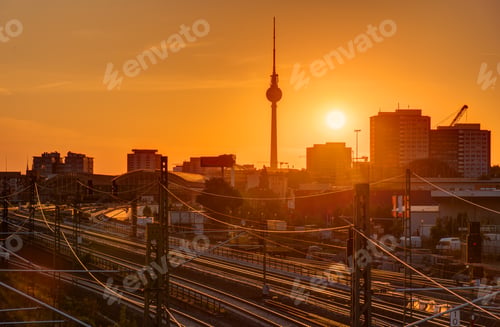 Preview: Sunset at the famous Television Tower