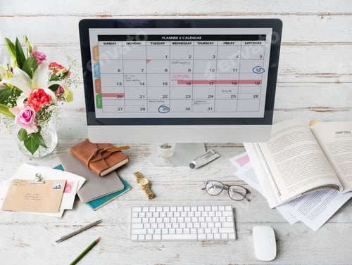 Preview: Planner Calendar Schedule Date Concept
