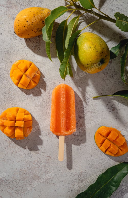 Preview: Refreshing mango ice cream