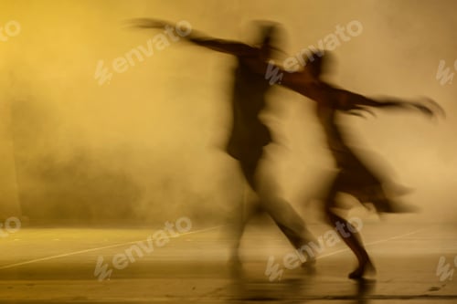 Preview: Group of contemporary dancers performing on stage