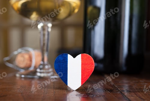 Preview: French champagne and a heart