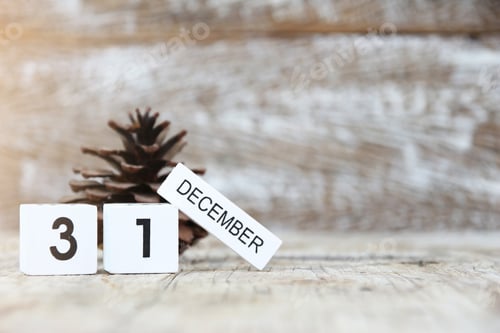 Preview: new year's eve 31 december concept for background
