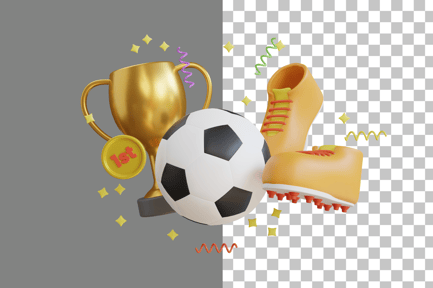 Preview: Football Sports 3D Icon