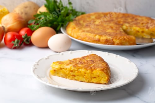 Preview: Spanish omelette with potatoes