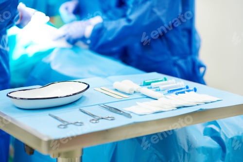Preview: Surgical Instruments Ready for Operation in Hospital Setting