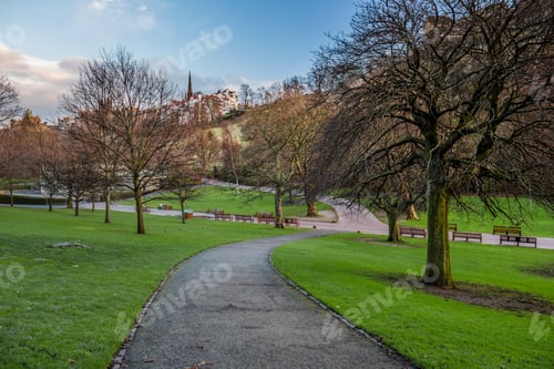 Preview: Princes Street Gardens, Edinburgh, Scotland, United Kingdom, Europe