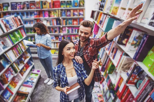 Preview: Young people at the book shop