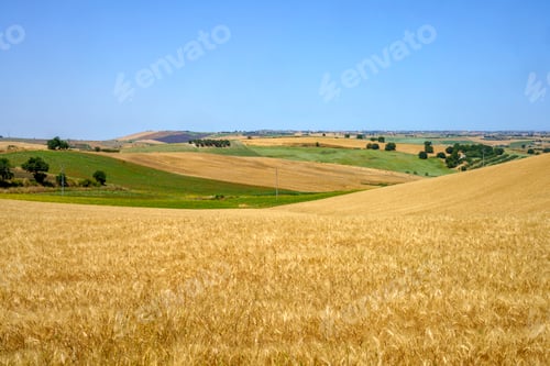 Preview: Landscape in Campobasso province, Molise, Italy
