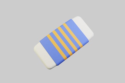 Preview: Striped band eraser