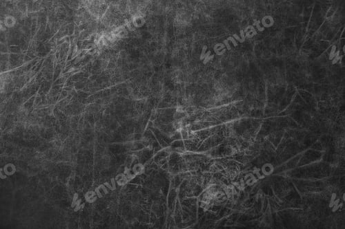 Preview: Matte Black Genuine Leather, Leatherette With Soft Grain And Subtle Fibers Texture Background