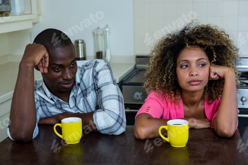 Preview: Upset couple ignoring each other after fight