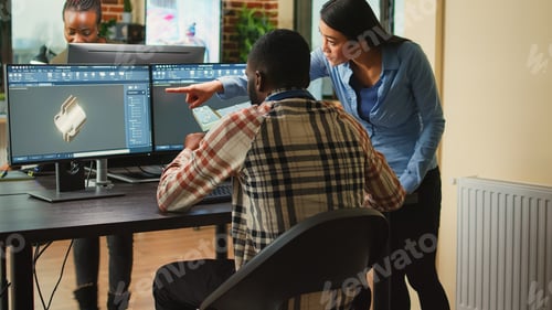 Preview: Professional industry experts working on engine development