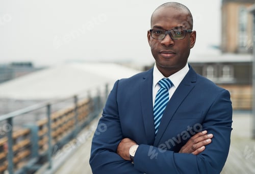 Preview: Confident black business man