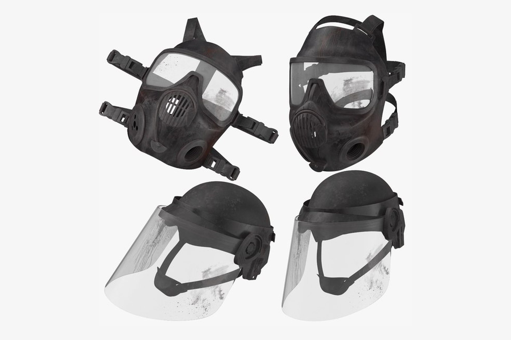 Riot Control Helmets & Masks