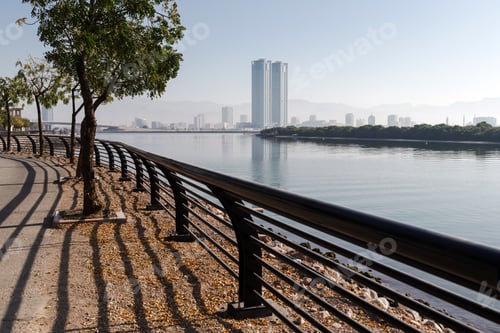 Preview: Foggy morning in Ras Al Khaimah Corniche