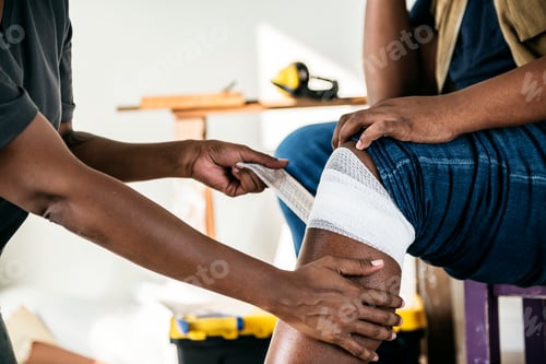 Preview: A person getting injured