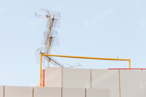 Preview: TV antenna, old fashioned, broadcasting, receiver, reception
