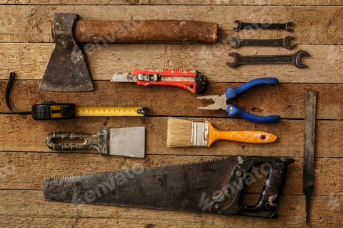Preview: Different industrial tools
