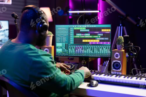 Preview: Tracking engineer enhancing sound quality on his audio recordings