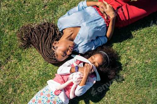 Preview: Adorable Daughter and Mother Portrait