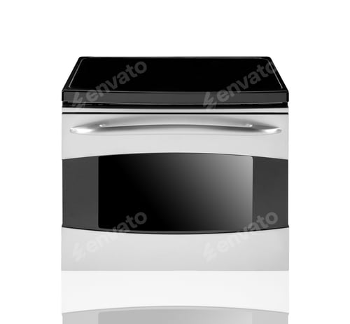 Preview: Oven isolated on white