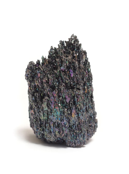 Preview: Silicon Carbide Specimen Isolated on White Background