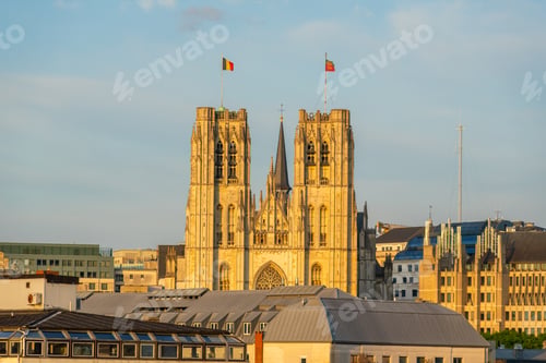Preview: Cathedral of St. Michael and St. Gudula. Brussels, Belgium