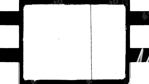 Preview: Old film scan overlay. Vintage super 8 mm effect. Retro edge negative.