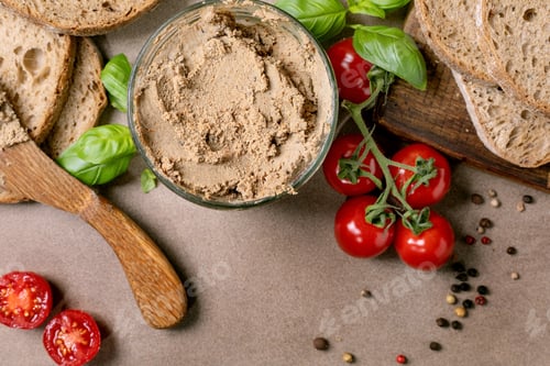 Preview: Homemade Liver Pate with Fresh Ingredients
