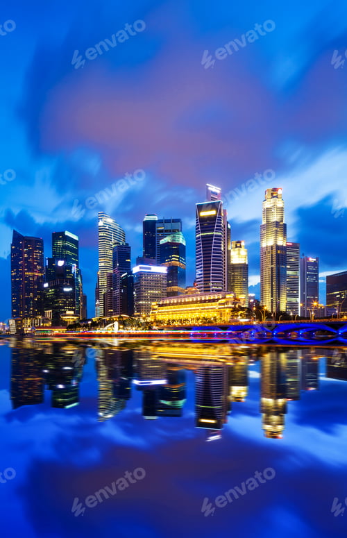Preview: Singapore at night