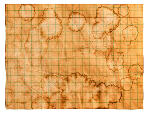 Preview: Old paper texture, vintage background, checkered school notebook