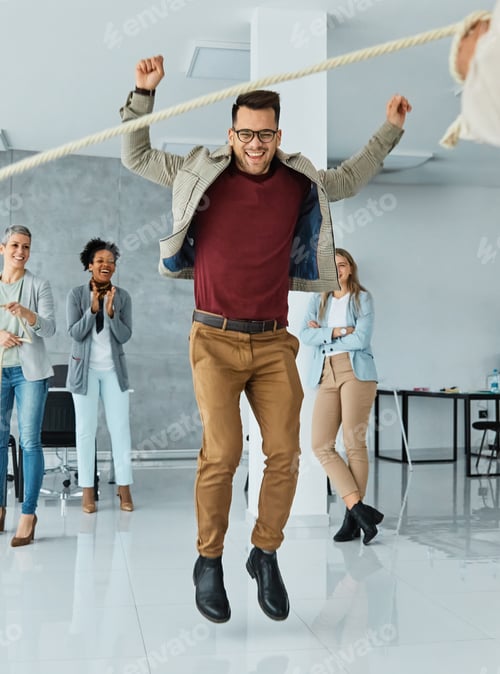 Preview: Young business people during a meeting