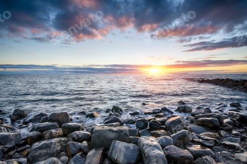 Preview: Rocky Beach Sunset