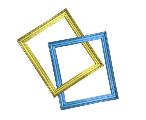 Preview: Two simple wooden picture frames